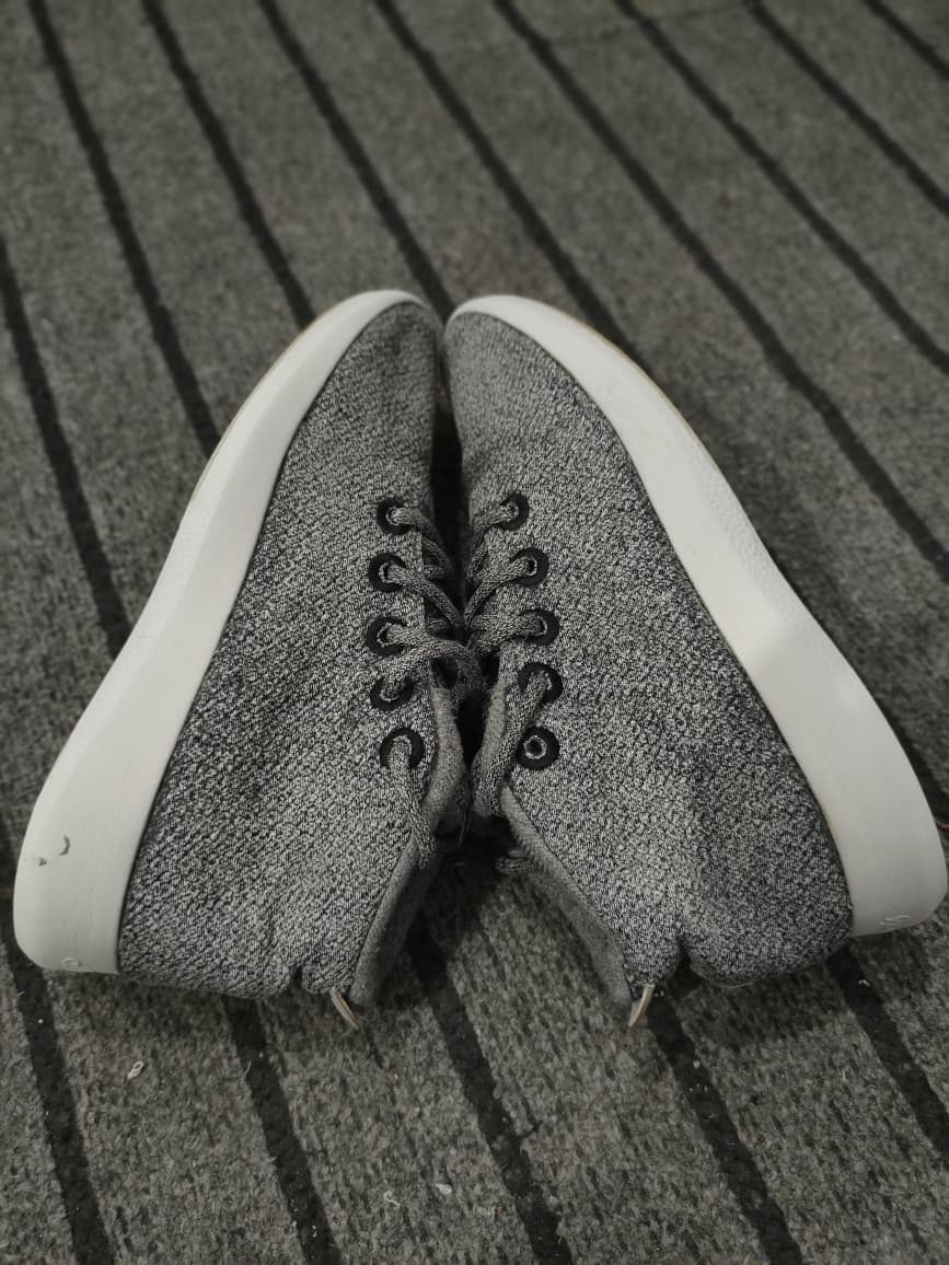 Allbirds Grey Mid-Top Sneakers footwear