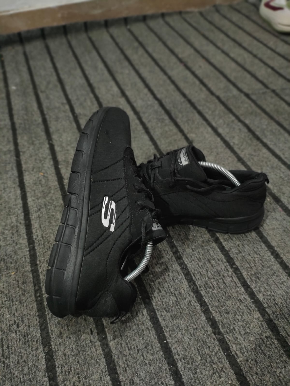 Skechers Black Casual Sneakers footwear